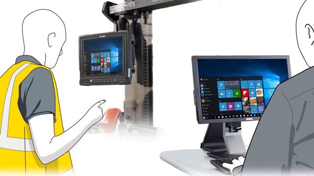 Zebra Technologies: VC80 Supports Big Windows смотреть онлайн