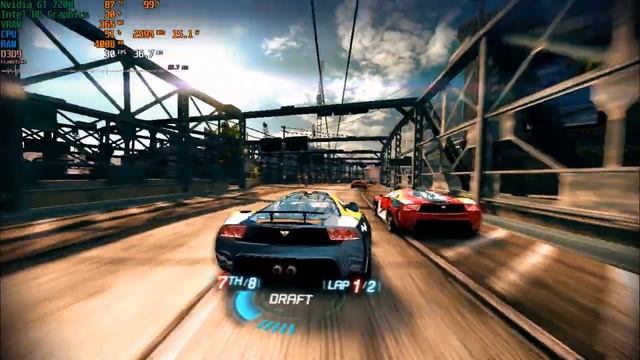 Split Second on Nvidia Geforce GT 720m Laptop | i7-4600U смотреть онлайн