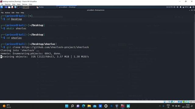 Hunting down Usernames across Social media platforms using Sherlock смотреть онлайн