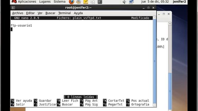 SERVIDOR FTP SSH EN CENTOS 6 5 смотреть онлайн
