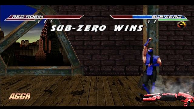 Red Robin vs Sub Zero MK Mugen Tournament смотреть онлайн