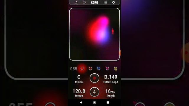 KORG Kaossilator for android смотреть онлайн