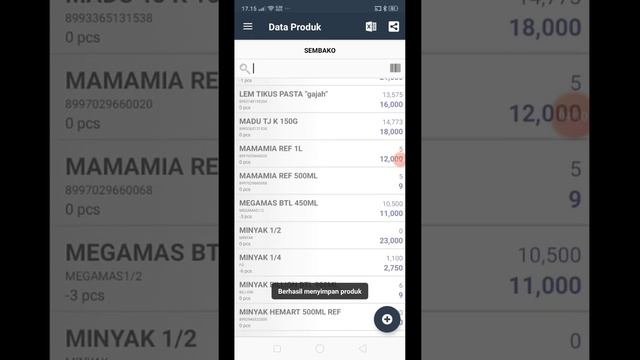 (Free Data) Cara memasukan Data Manual aplikasi KasirToko Portable di Android смотреть онлайн