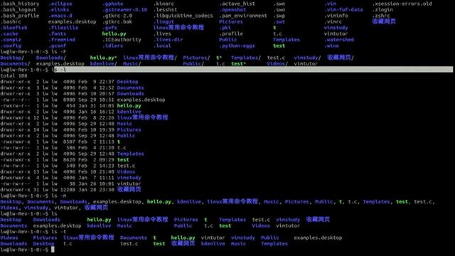ls-linux常用命令教程 смотреть онлайн