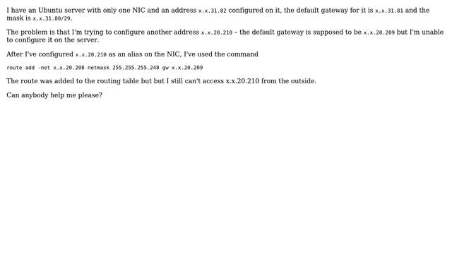 Different network alias ip on Ubuntu смотреть онлайн