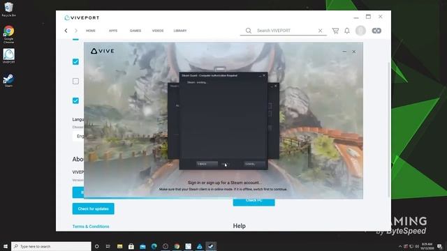 HTC VIVE Cosmos Software Setup - Gravity Gaming by ByteSpeed смотреть онлайн