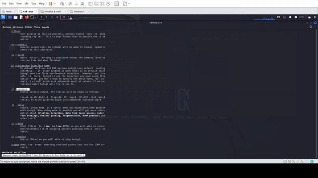 2.3 Realizar descubrimiento de puertos y servicios usando Hping3 смотреть онлайн