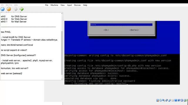 UKK | Instalasi dan Konfigurasi Webmail, DNS, Web dan Mail Server (Debian 7 Wheezy) смотреть онлайн