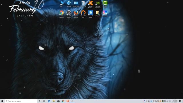 Wolf Desktop - Live Wallpaper - Make Windows Look Better смотреть онлайн
