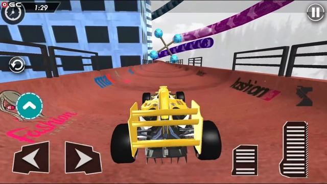 Formula Speed Car GT Racing Mega Ramp Stunts - Extreme Formula Car Racing Android GamePlay смотреть онлайн