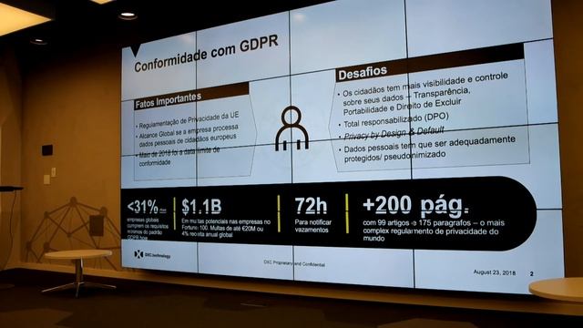 Flexibilidade da proteção em ambientes regulados por LGPD, GDPR e SOX смотреть онлайн
