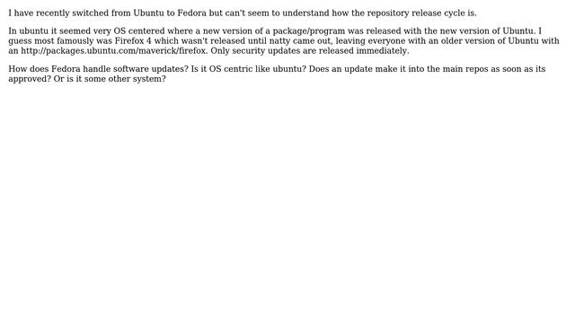 Fedora repository release cycle? смотреть онлайн