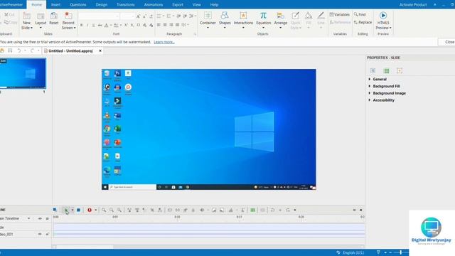 How to Record my Screen on Windows 10 । Free Screen Recorder। #digital #windows10 смотреть онлайн