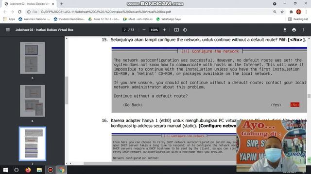 Instalasi SO Debian 8 dengan VB смотреть онлайн