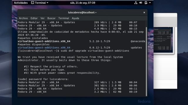 Problem from Fedora 29 like Guest with native guest addiitons смотреть онлайн