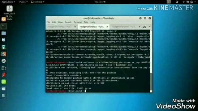 Exploit Windows Menggunakan Backdoor di Kali Linux смотреть онлайн