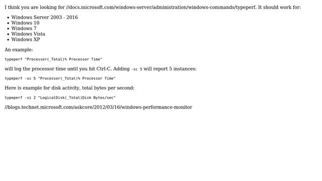 Unix & Linux: Command-line Resource Monitor for Windows? (4 Solutions!!) смотреть онлайн