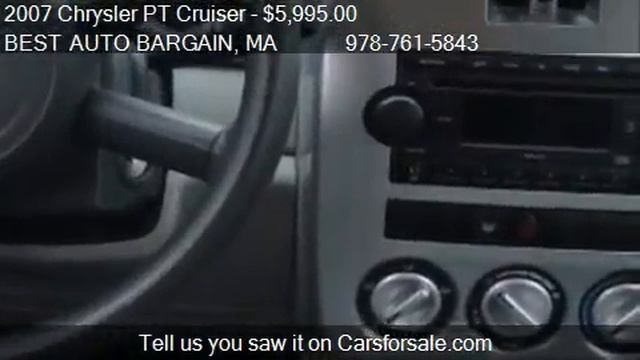 2007 Chrysler PT Cruiser Base - for sale in LOWELL, MA 01851 смотреть онлайн