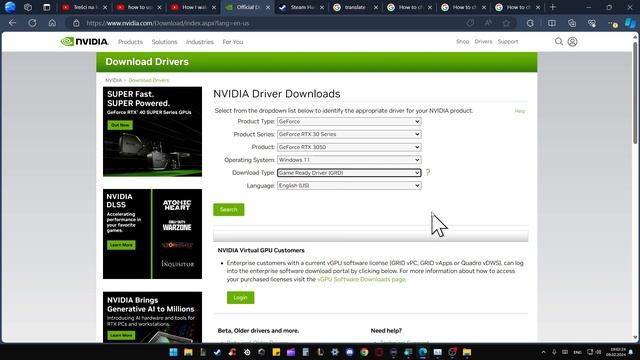 How to Update Drivers for GeForce RTX 3050? смотреть онлайн