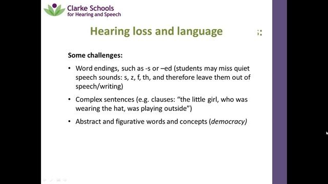 Back to School: Supporting Students with Hearing Loss in Mainstream Classrooms смотреть онлайн