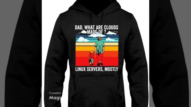 Dad What Are Clouds Made Of Linux Servers Mostly Shirt смотреть онлайн