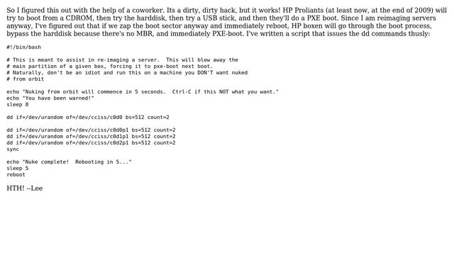DevOps & SysAdmins: one-time PXE boot from Linux on HP Proliant hardware (4 Solutions!!) смотреть онлайн