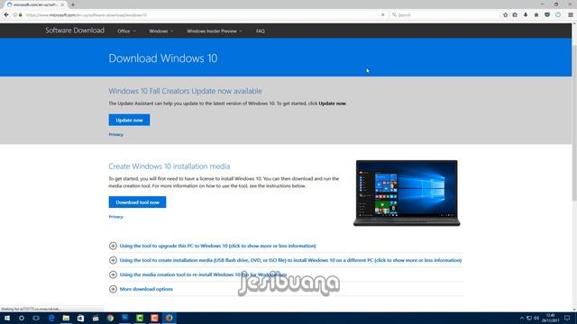 Download ISO original Windows 10 Gratis 1000% langsung dari microsoft смотреть онлайн