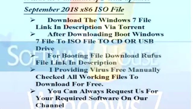 How To Download Windows 7 Ultimate For Free Full Version ISO 2018 смотреть онлайн