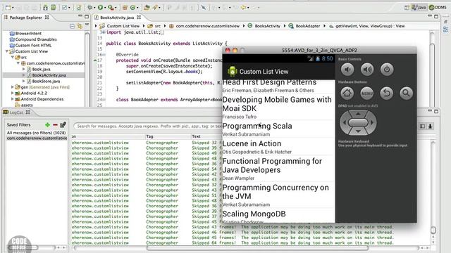 Android Tutorial 51 - Beautify your List #3: Right Way To Do It смотреть онлайн