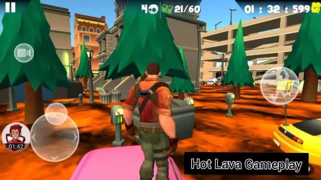 Hot Lava Floor Android Gameplay - Part 1(Gaurav Gaming Android) смотреть онлайн