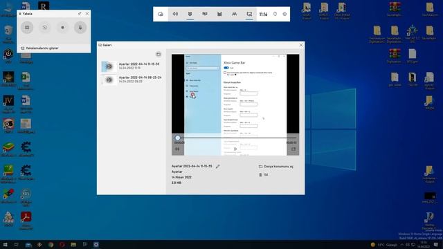 Windows 10 Programsız Ekran Kaydı Alma (Xbox Game Bar) смотреть онлайн