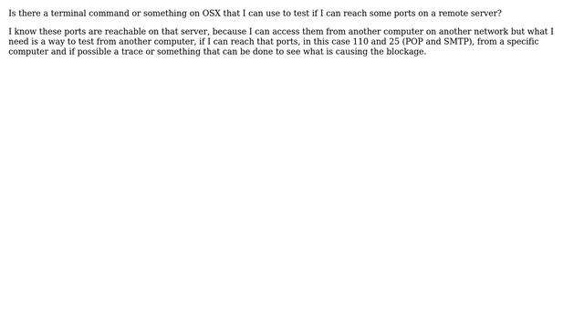 Unix & Linux: Checking if I can reach some ports from my computer (2 Solutions!!) смотреть онлайн