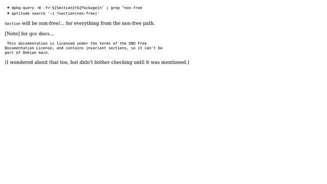 List all software installed from particular component (non-free, contrib) (4 Solutions!!) смотреть онлайн