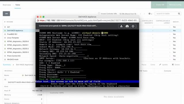 Installing the Dell KACE Appliance on Acropolis Hypervisor смотреть онлайн