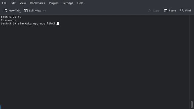 Upgrade libxft slackware смотреть онлайн