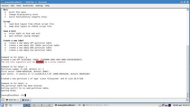How to format a flash drive (or any drive) in Linux смотреть онлайн