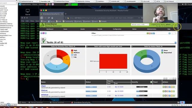 OpenVAS Demo, Part 4 смотреть онлайн