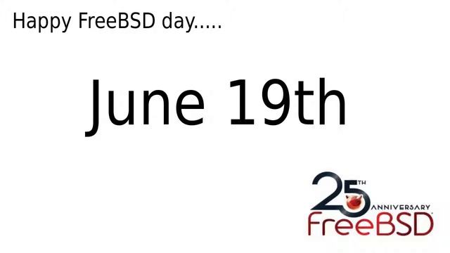 Happy FreeBSD Day! смотреть онлайн