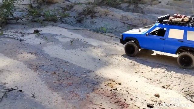 RC Mn 78  Exploring Place Passing In The Sand ....🚙