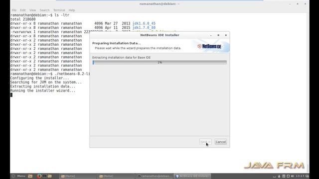 NetBeans 8.2 Installation in Debian 8.10 смотреть онлайн