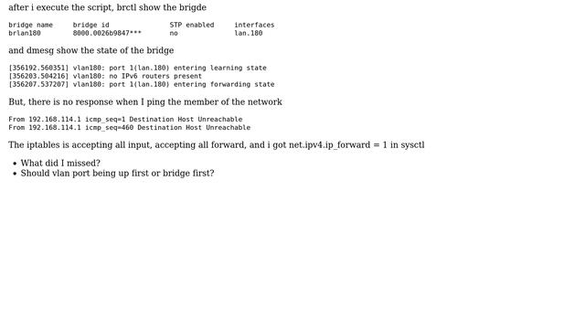 Linux vlan bridge not working смотреть онлайн