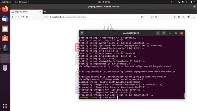 Tutorial Install Phpmyadmin di Linux смотреть онлайн