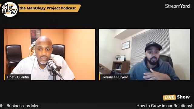 Conversation with Terrance Puryear - How do we as Men handle being burned by life's fire? смотреть онлайн