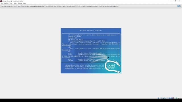 Forgot password kali linux virtualbox смотреть онлайн