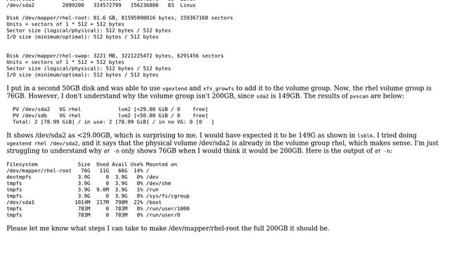 DevOps & SysAdmins: How to extend volume group to the size of the Linux physical volume? смотреть онлайн