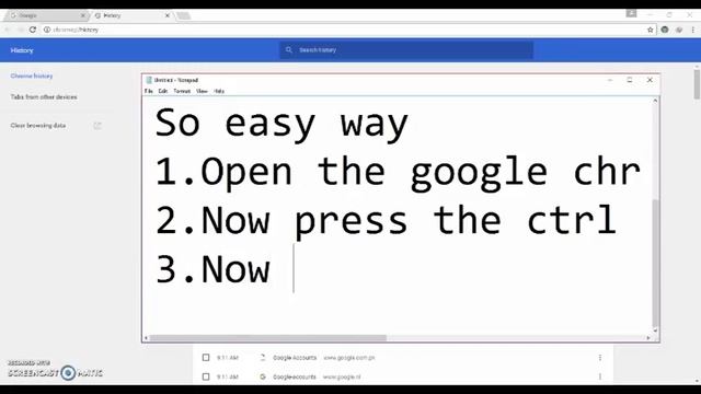 How to Delete the history Permanently смотреть онлайн