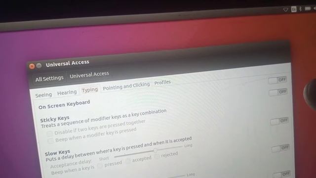 Touch and type keyboard show on screen and hide board in Ubuntu 16.04 смотреть онлайн