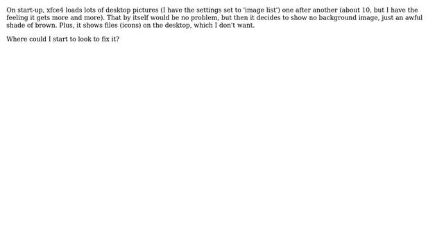 Unix & Linux: xfdesktop (xfce4) broken? (can't set wallpaper) (2 Solutions!!) смотреть онлайн