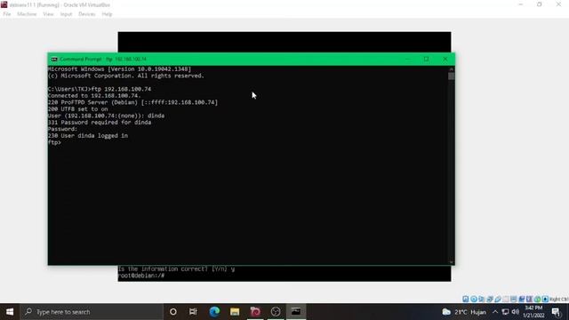 CONFIGURASI FILE SERVER DI DEBIAN 10 смотреть онлайн