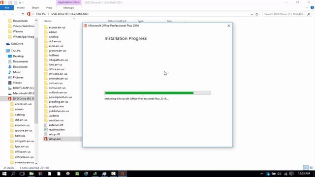 Installing Microsoft Office 2016 on Windows PC смотреть онлайн